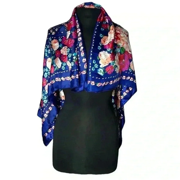 Elis Flroal Mulricolor Scarf - Picture 3 of 7